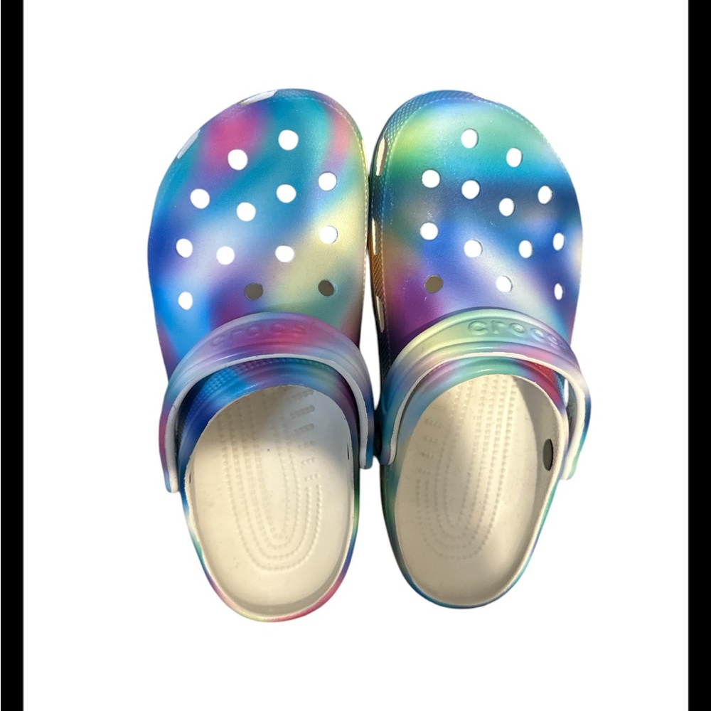 🩷💜CROCS Blue, purple, pink, green, yellow colorful Clogs 💙💜💚